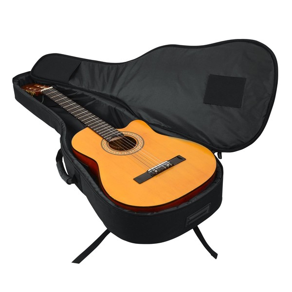 Gator GB-4G-CLASSIC 4G Series Classical Guitar Gig Bag, Open