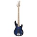 G&L Tribute L-2000 Electric Bass, Blueburst Front View