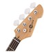 LA Bass Guitar by Gear4music, Silver Flake