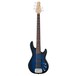 G&L Tribute L-2500 Electric Bass, Blueburst Front View