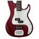 G&L SB-2 Electric Bass, Bordeaux Red Body View