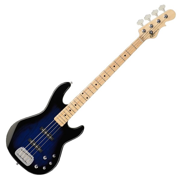 G&L Tribute Series MJ-4 Bass Guitar, Blueburst, M 1