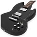 Brooklyn Electric Guitar by Gear4music, Black