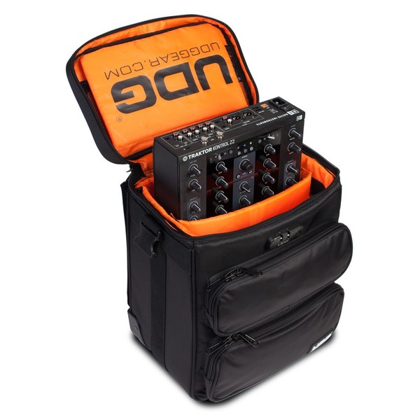 UDG Ultimate Digital Trolley To Go, Black & Orange 2