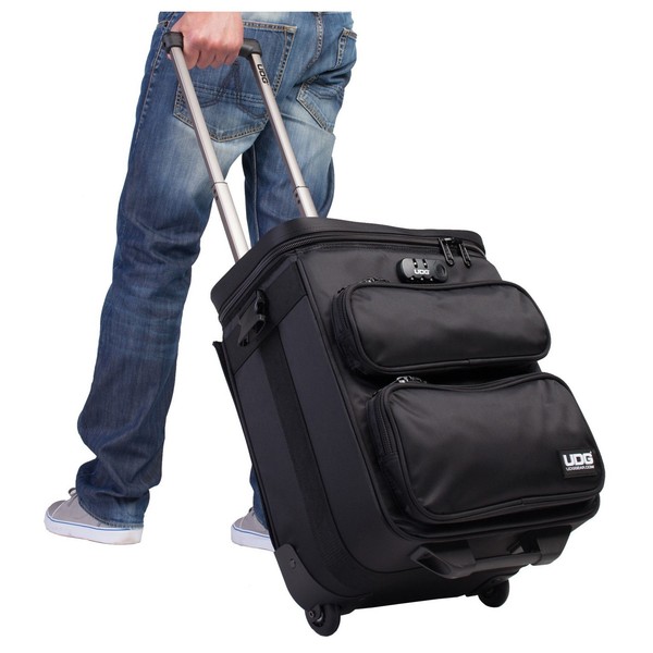 UDG Ultimate Digital Trolley To Go, Black & Orange at Gear4music
