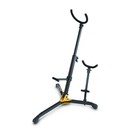 Hercules Baritone Saxophone Stand with Alto/Tenor Peg