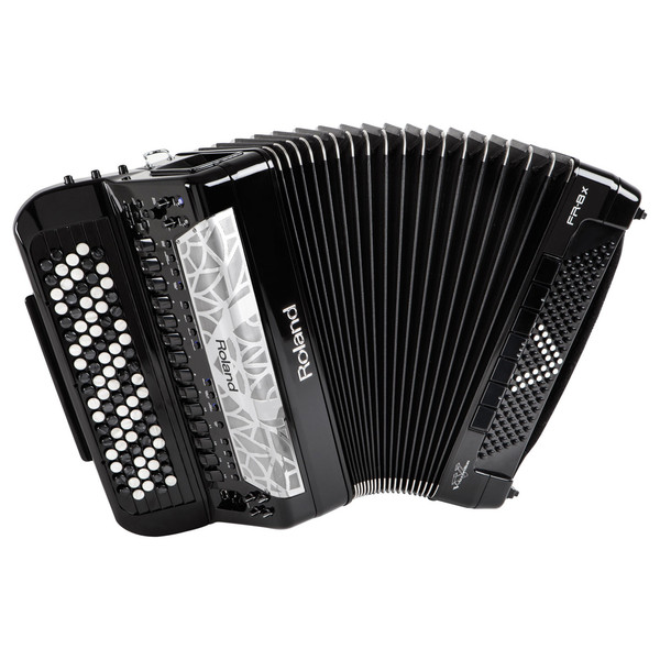 Roland FR-8x V-Accordion, Button-Type, Black