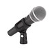 SubZero SZM-11 Dynamic Vocal Microphone - Angled With Clip