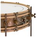 A&F Drum Co. 18'' x 4'' Gun Shot Snare Drum with Floor Tom Legs