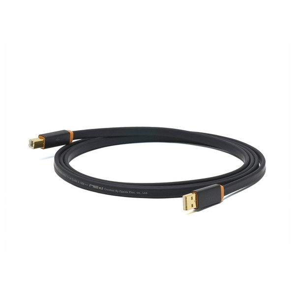 Neo Oyaide d+ USB Rev.2 Class A, 3 Metre, Orange 1