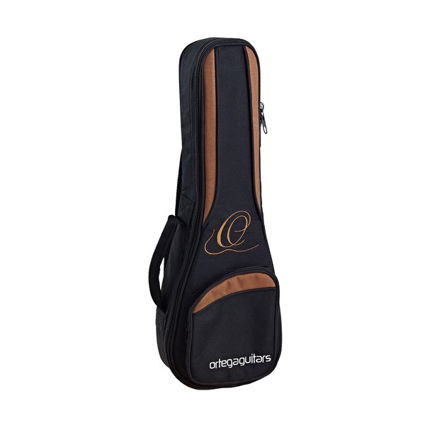 Ortega RFU10Z Friends Series Soprano Ukulele, Zebrawood Bag
