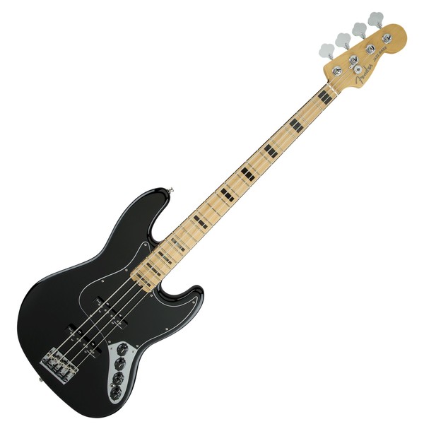 Fender American Elite Jazz Bass MN, Black