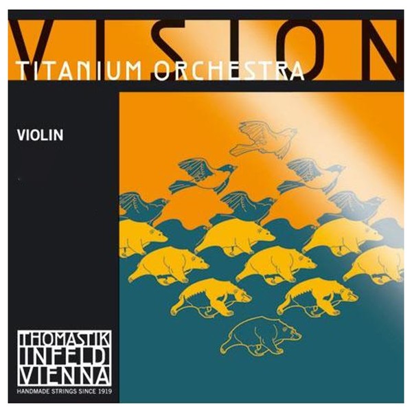 Thomastik Vision Titanium Orchestra Violin E String, 4/4 Size