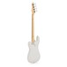 LA Bass Guitar by Gear4music, Silver Flake