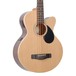 Greg Bennett AB-2 Electro Acoustic Bass Guitar, Natural