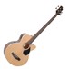 Greg Bennett AB-2 Electro Acoustic Bass Guitar, Natural