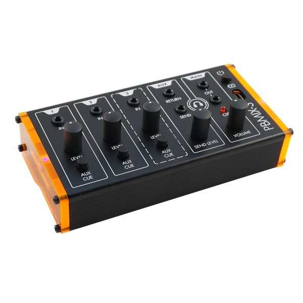 Patchblocks PBMIX-3 Audio Mixer - Angled