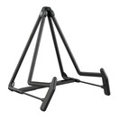 K&M 17580 Heli 2 Acoustic Guitar Stand, Black