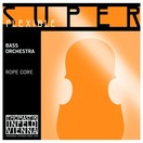 Thomastik SuperFlexible Orchestra Double Bass String Set, 3/4 Size