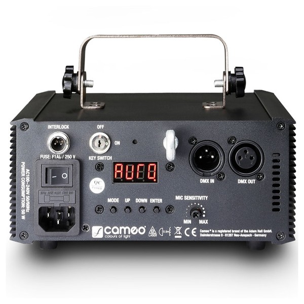 Cameo Wookie 150 Green Animation Laser Light