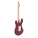 LA II Electric Guitar HSS by Gear4music, Trans Red