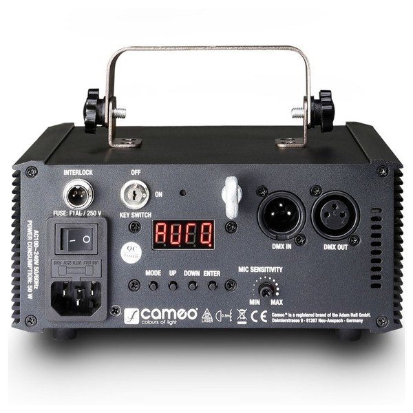 Cameo Wookie 600 Blue Animation Laser Light