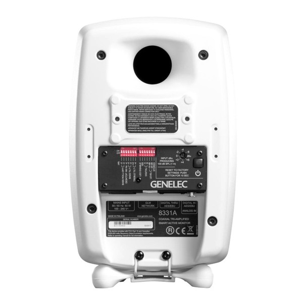 Genelec 8331AWM Professional Studio Monitor, White 3