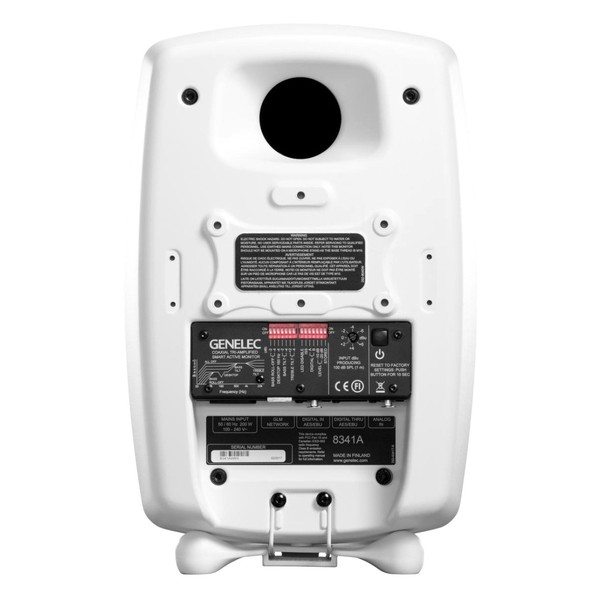 Genelec 8341AWM Professional Studio Monitor, White 3