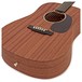 Martin Dreadnought Jr. 2 Acoustic Guitar, Sapele