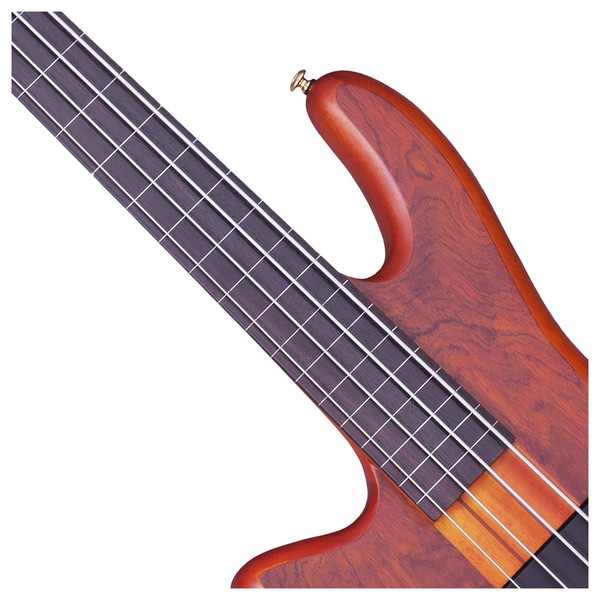Stiletto Studio-4 FL Left Handed Bass Guitar, Honey Satin