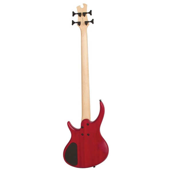 DISC Epiphone Toby Deluxe IV Bass, Trans Red at Gear4music