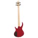 Epiphone Toby Deluxe IV Bass Guitar, Transparent Red Satin