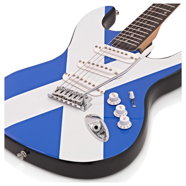 LA Electric Guitar by Gear4music, Scottish Flag