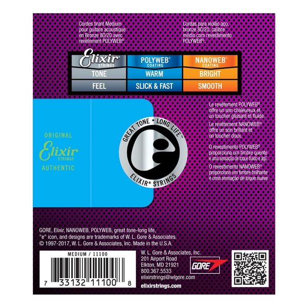 Elixir E11100 Polyweb