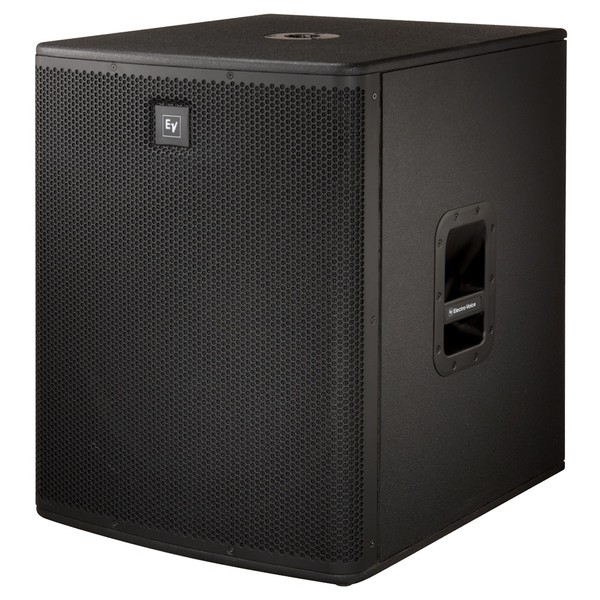 Electro-Voice ELX118 18" Passive Subwoofer, Front Angled Left