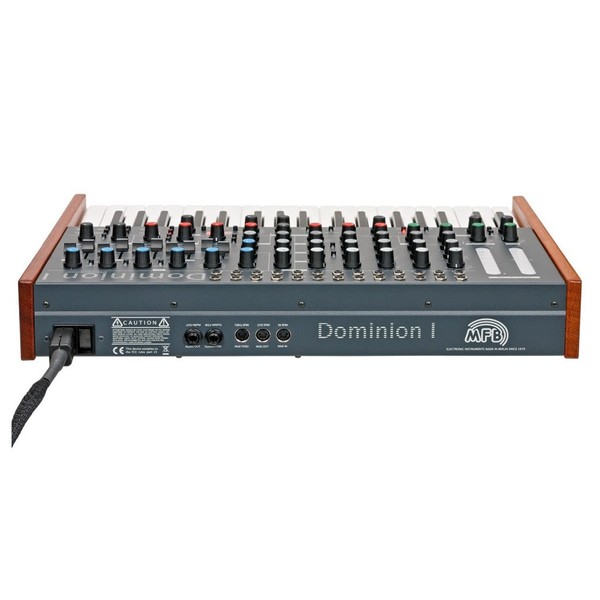 MFB Dominion 1 37-Note Analog Synthesizer - Rear