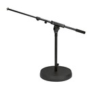 K&M 25960 Round Base Microphone Stand, Black