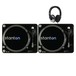 Stanton T.62 Direct Drive Turntables (x2) With Free Headphones - Bundle