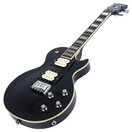 Risa LP elektrische Tenor Ukulele, schwarz