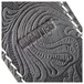 Richter 1486 Raw II Contour Croc Natur Guitar Strap 2