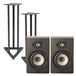 Focal Shape 65 Studio Monitors (Pair) With Stands - Bundle