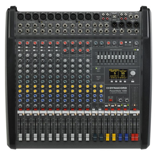Dynacord PowerMate 1000-3 10-Channel Powered Mixer