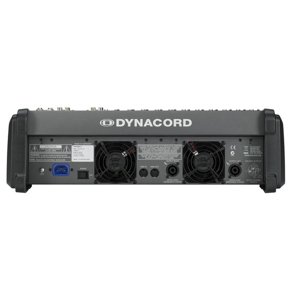 Dynacord PowerMate 1000-3, Rear
