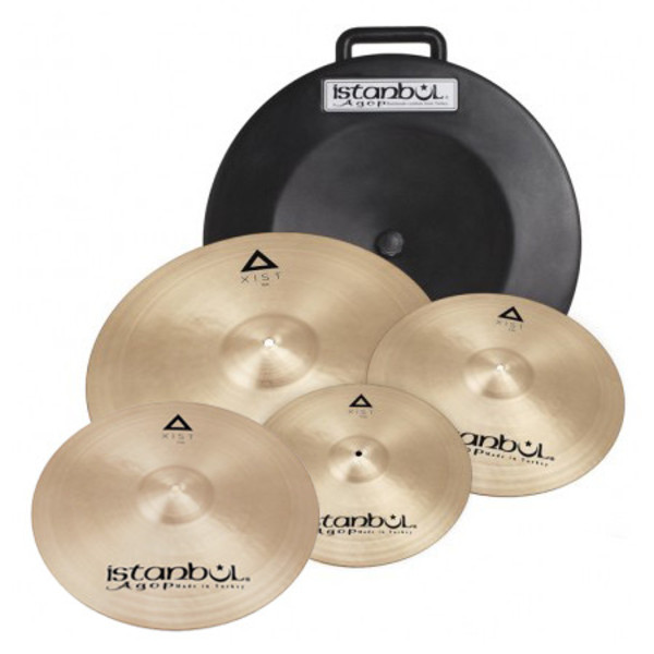 Istanbul Agop Xist Cymbal Set with FREE 18'' Crash and Hardcase