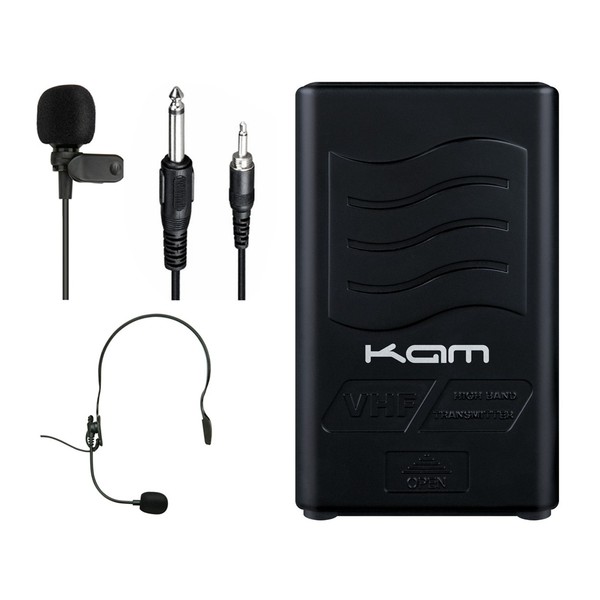 Kam VHF Bodypack V2 Wireless System, 173.8MHz