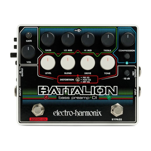 Electro Harmonix Battalion Bass Preamp & DI