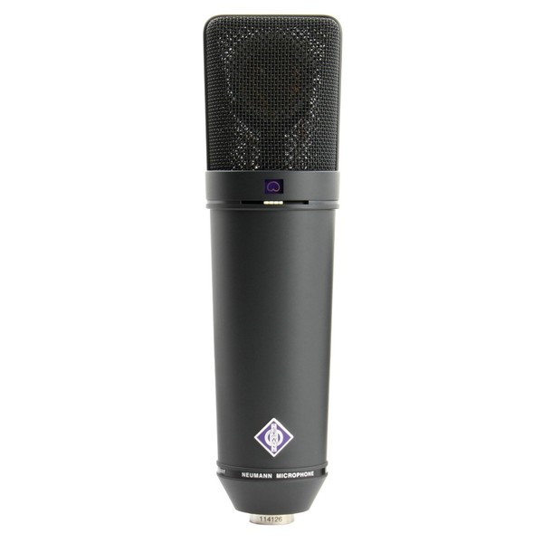 Neumann U 89 i mt Studio Microphone, Black - Front