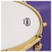 SJC Drums Colour Rush Ltd Ed Shell Pack, Purple with Brass HW