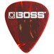 Boss Celluloid Pick Medium, Shell