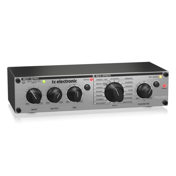 TC Electronic M100 Stereo Multi Effects Left Angle